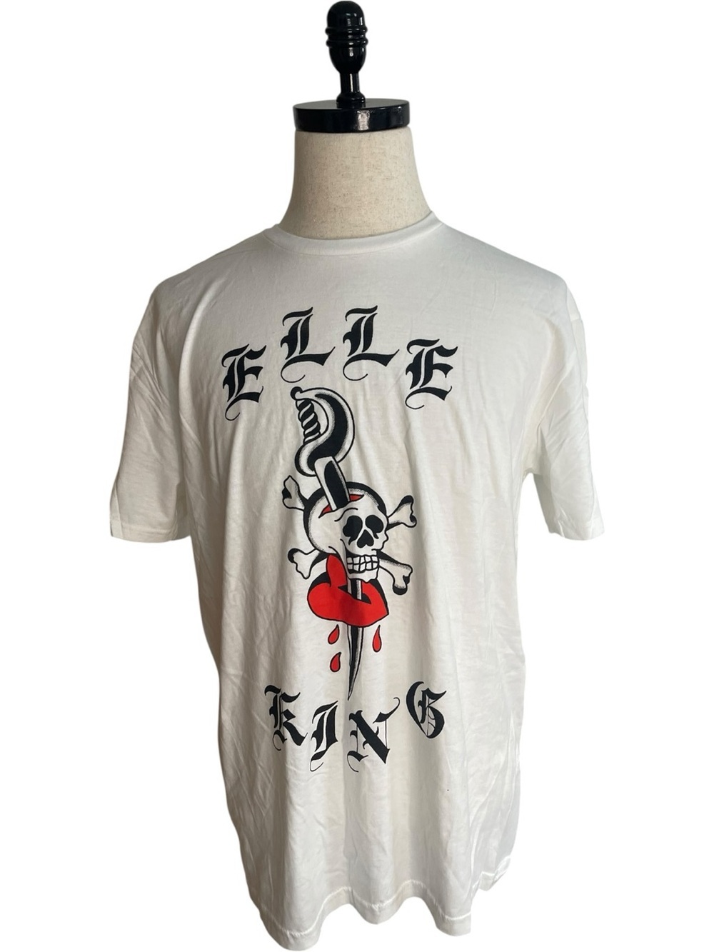 Elle King Tattoo Graphic Concert Tour T-Shirt White